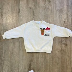 Zara Christmas friends sweatshirt